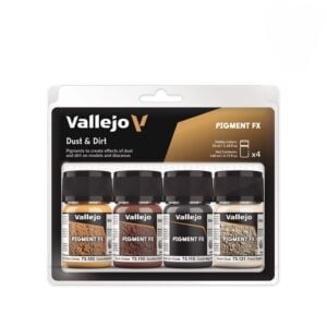 Vallejo Dust and Dirt Pigment FX Set 73190