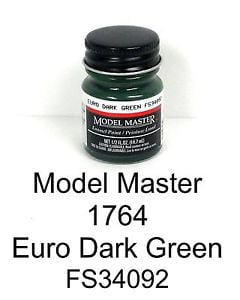 model master american fs enamel paints euro dark green 1764 model master fs paint chart