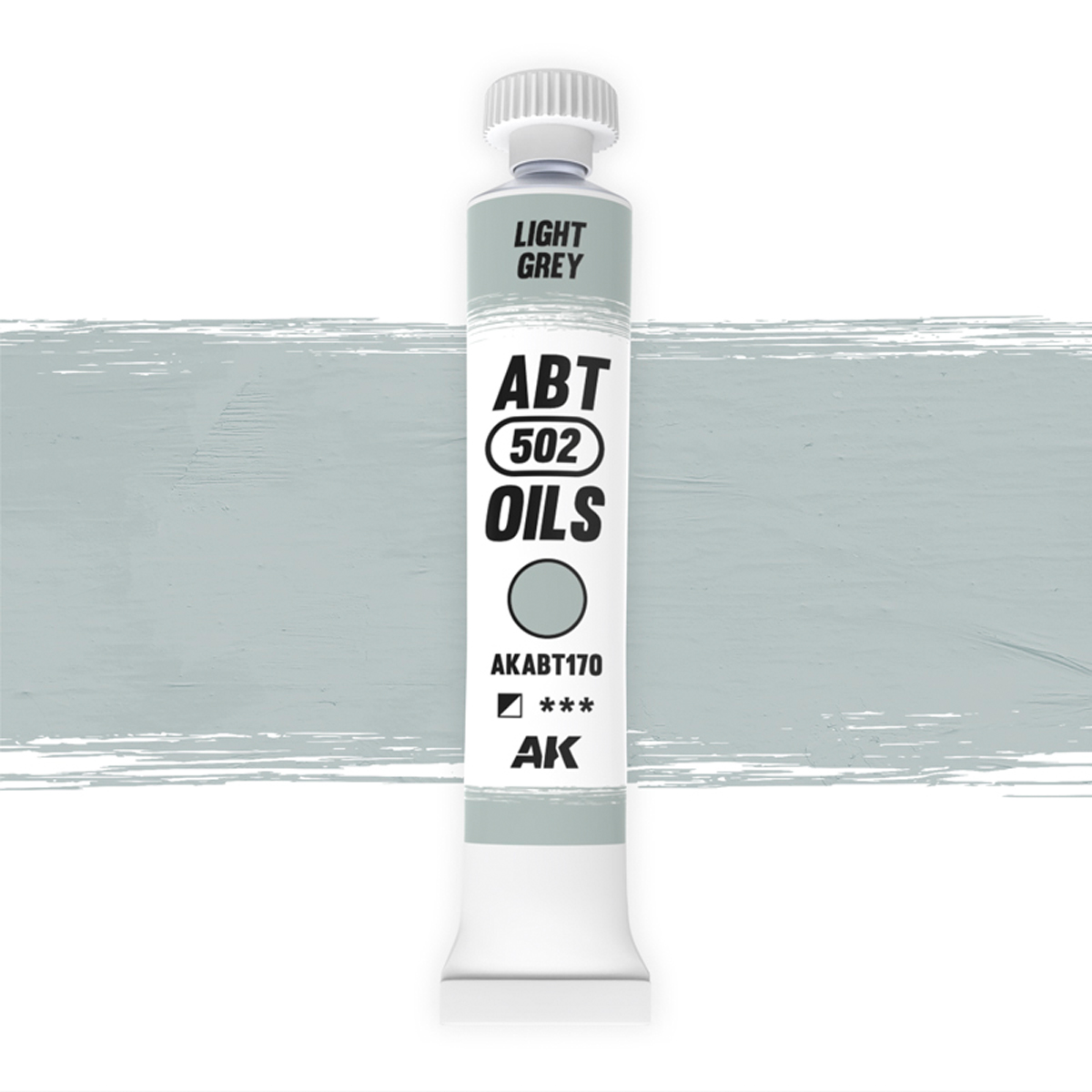 Abteilung 502 Light Grey Gray Oil Paint ABT170