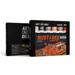 Abteilung 502 Rust and Red Colors Paint Set AKABT304