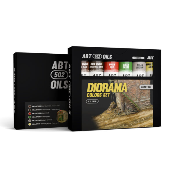 Abteilung 502 Diorama Colors Paint Set AKABT307