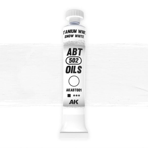 Abteilung 502 Snow White Oil Paint ABT001