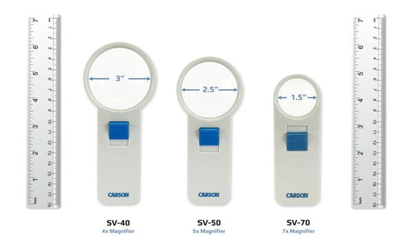 Carson Magnifiers Range