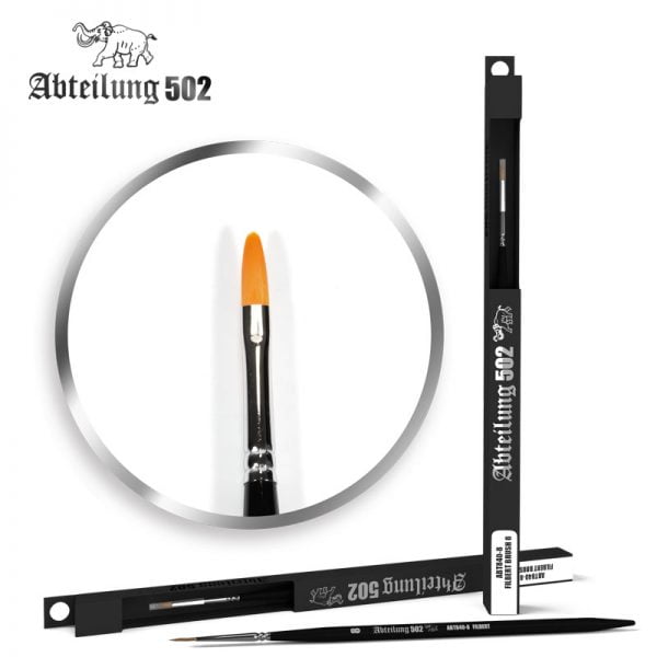 Abteilung 502 Pinceau Filbert Taille 8 ABT840-8