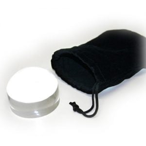 Ultradome 2-5 inch Loupe 4x Magnifier with Travel Pouch