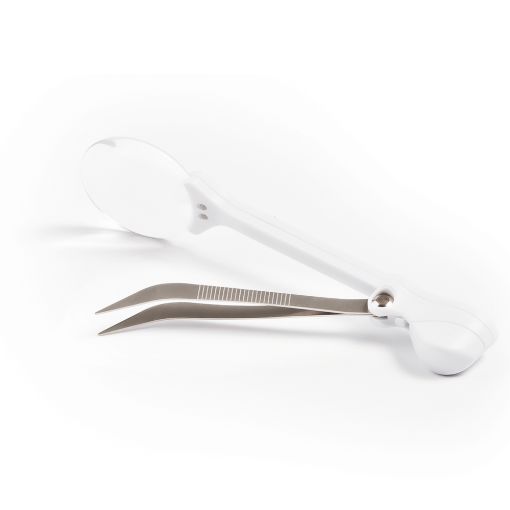 Tweezer with LED Magnifier by Ottlite