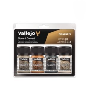 Vallejo Stone and Cement Pigment FX Set 73192