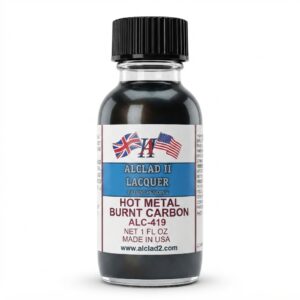 Peinture laque Alclad II Carbone brûlé par métal chaud ALC-419 ALC 419