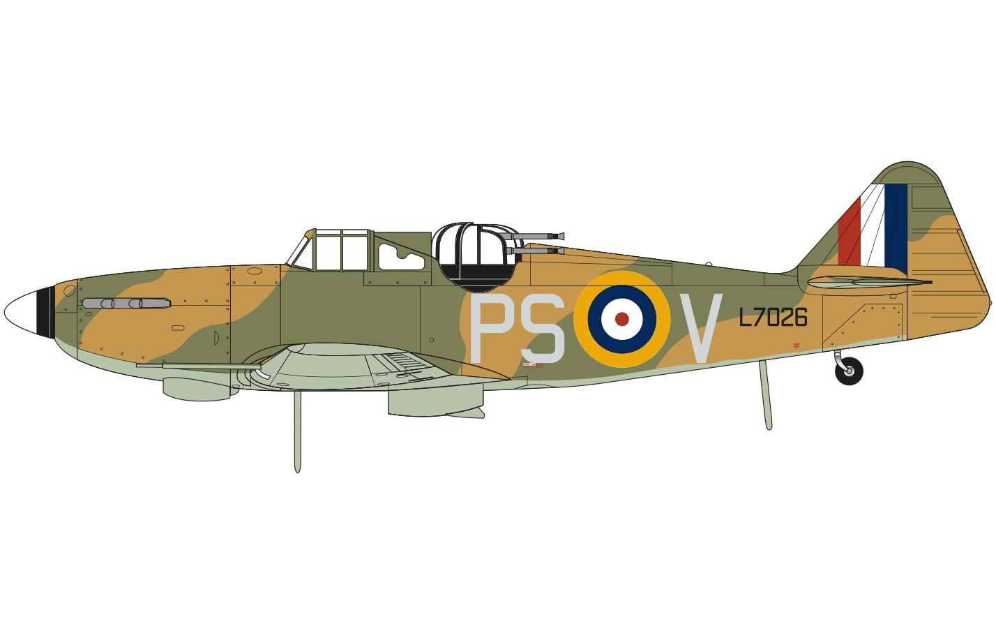 Airfix Boulton Paul Defiant Mk1 1-48 A05128