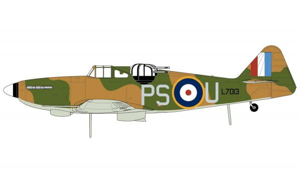 Layout 3 Airfix Boulton Paul Defiant Mk.1 1-72 A02069