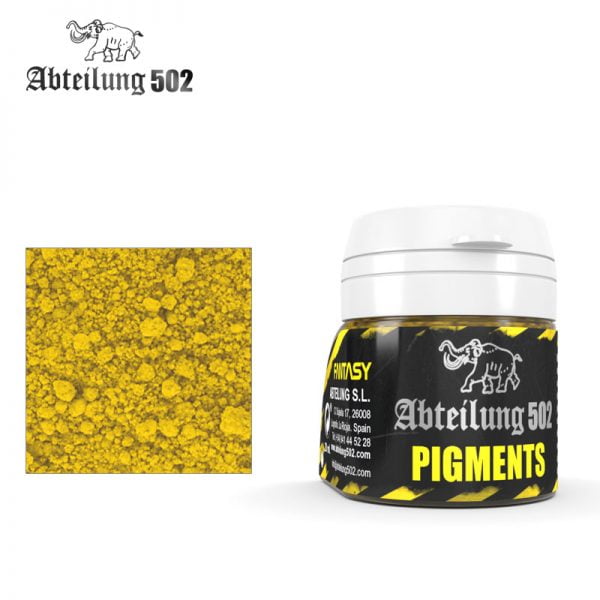 Abteilung 502 Pigments Jaune Soufre ABTF617