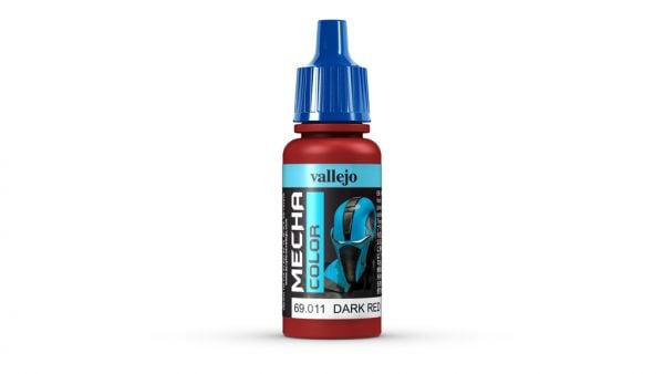 Vallejo Mecha Colors Acrylic Paint - 69011 Dark Red