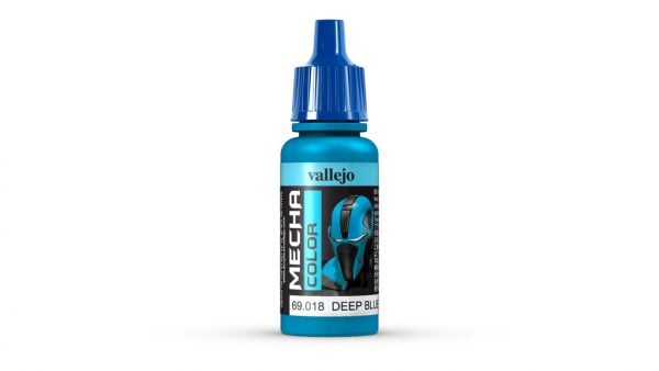 Vallejo Mecha Colors Acrylic Paint - 69018 Deep Blue