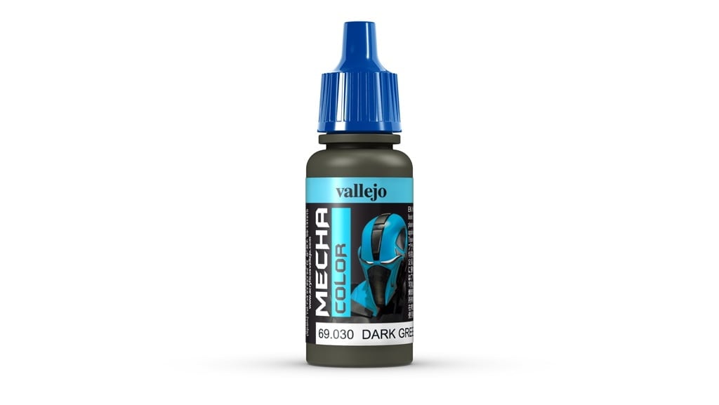 Vallejo Mecha Colors Acrylic Paint - 69030 Dark Green