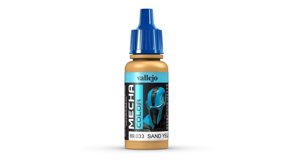 Vallejo Mecha Colors Acrylic Paint - 69033 Sand Yellow
