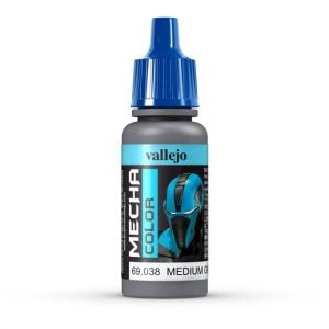 Vallejo Mecha Colors Acrylic Paint - 69038 Medium Grey