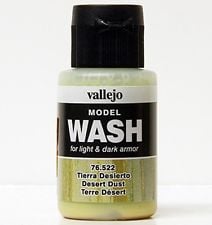 Model Washes for Weathering From Vallejo Now Available