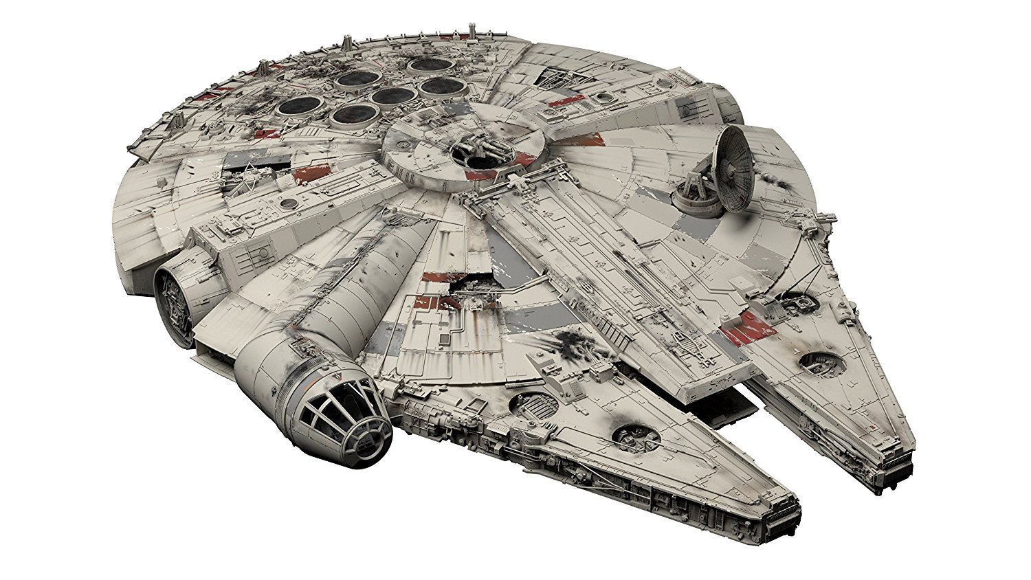 bandai millennium falcon upclose