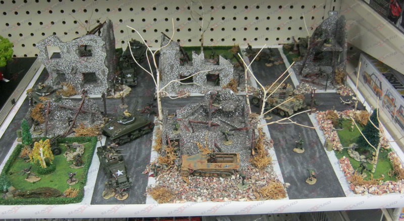 Completed Dioramas Now Available at Sunward Hobbies
