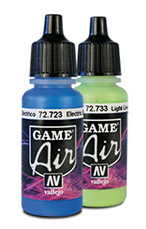 Vallejo Game Air and Additonal Primers and Model Air Paints Now Available