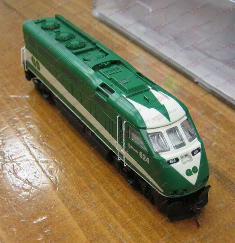 Unique N Scale Locomotives Now Available - Includes Go Transit