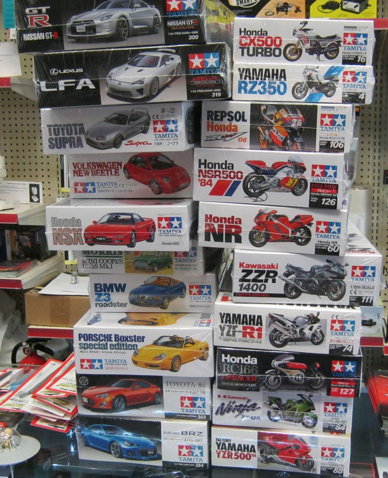 New Car Motorcycle and Planes Kits September 26 2013
