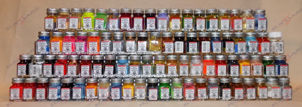 Testors Paint Chart