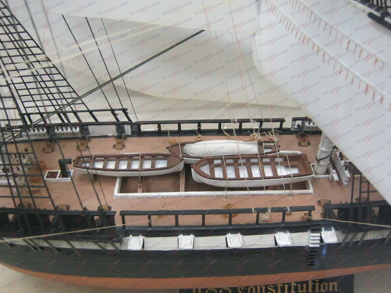 Completed USS Constitution Ship Model Now Available