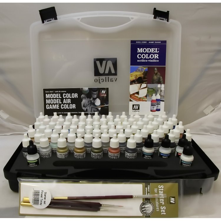 Vallejo Paints Suitcases Paint Sets and Pigments Now Available