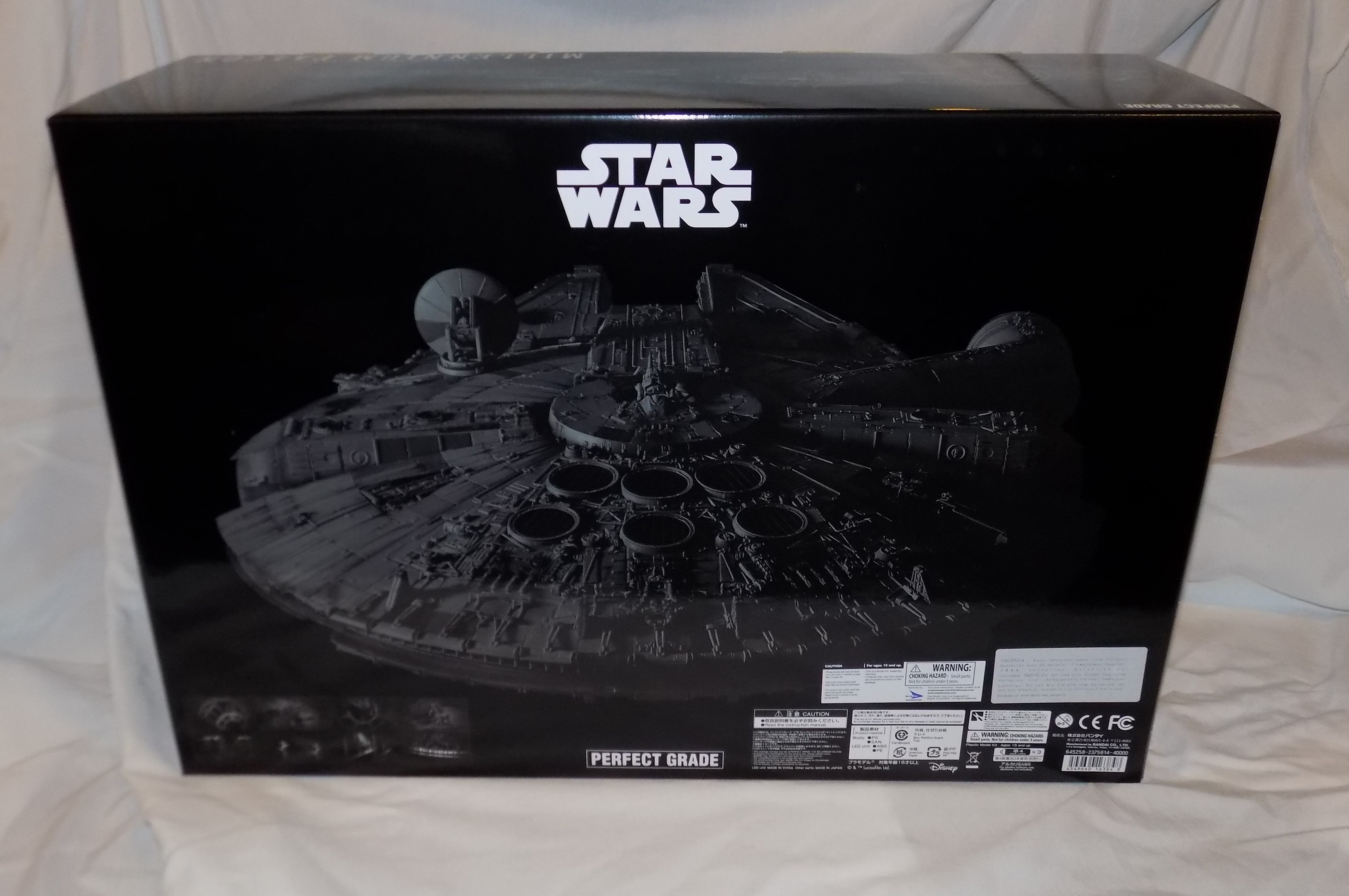 BANDAI STAR WARS KIT Perfect Grade MILLENNIUM FALCON Now Starting to Arrive