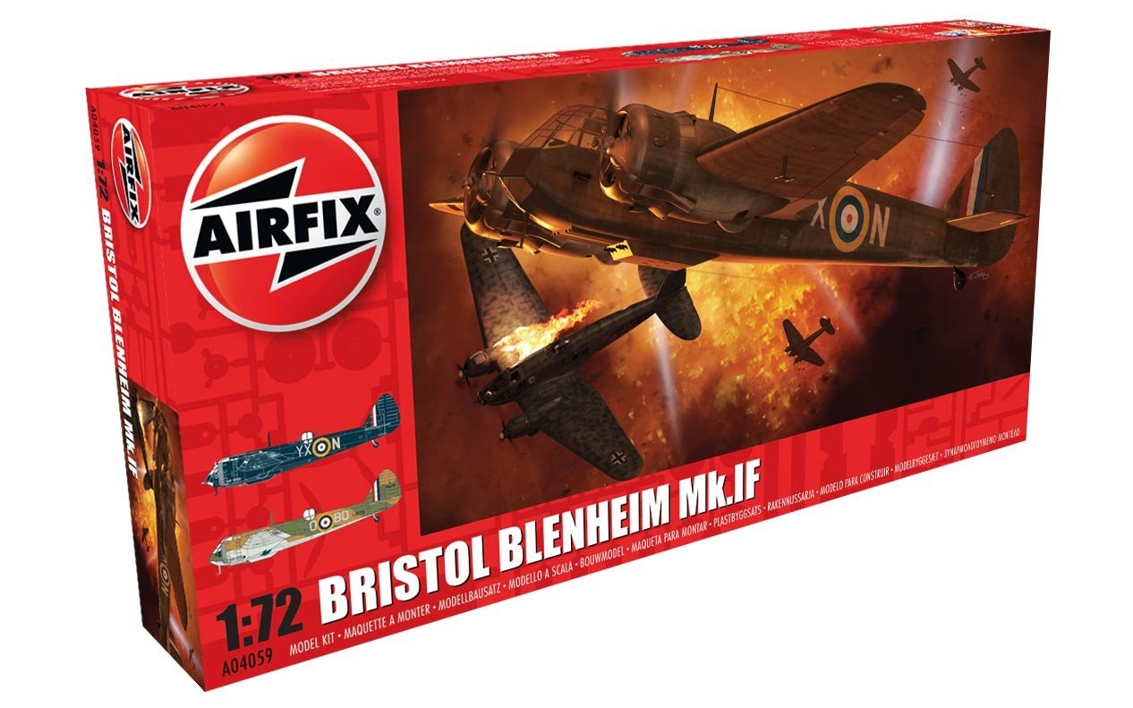 Airfix Bristol Blenheim Mk.If 1:72 A04059