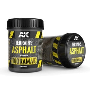 AK interactive Diorama Terrains Asphalte 250ML AKI 8013