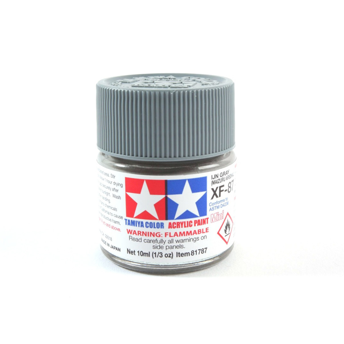 Tamiya Acrylic Paints XF87 XF-87 81787 IJN Gray Grey Maizuru Arsenal