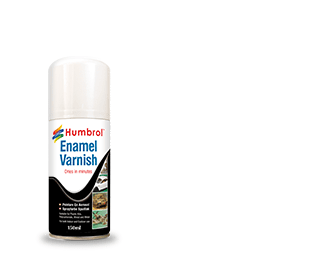 Humbrol Enamel Varnish Gloss Spray 6997