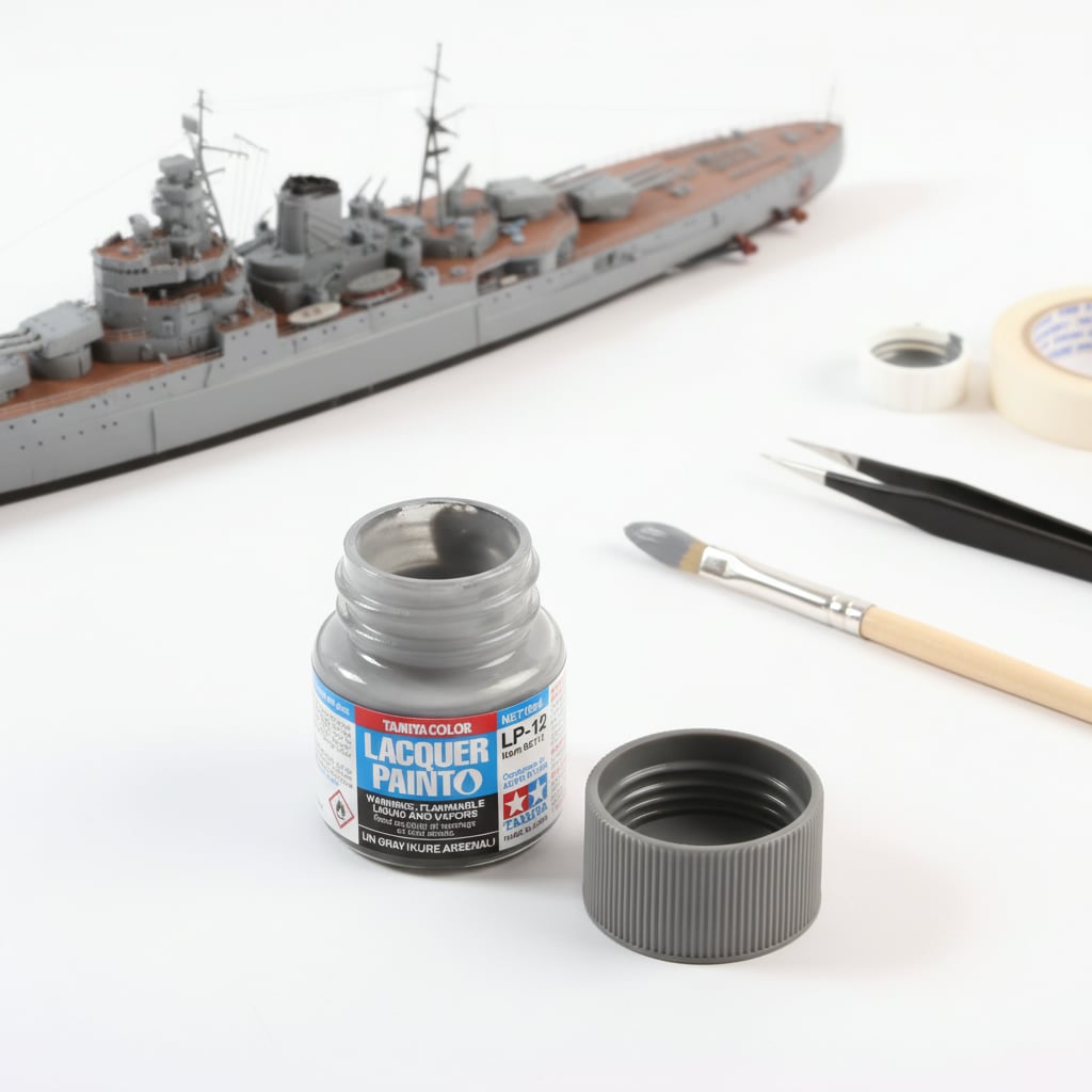 Tamiya Lacquer Paint 82112 LP-12 LP12 IJN Gray Kure Arsenal