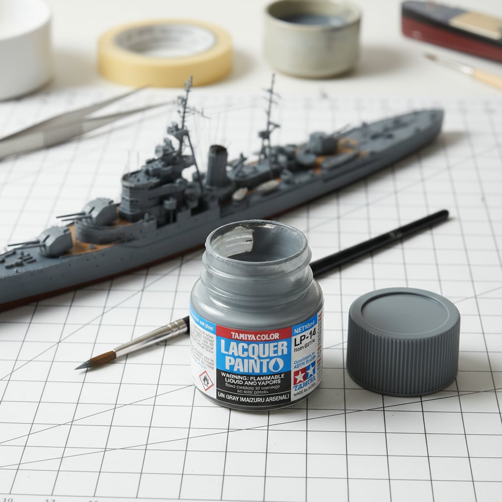 Tamiya Lacquer Paint 82114 LP-14 LP14 IJN Gray Maizuru Arsenal