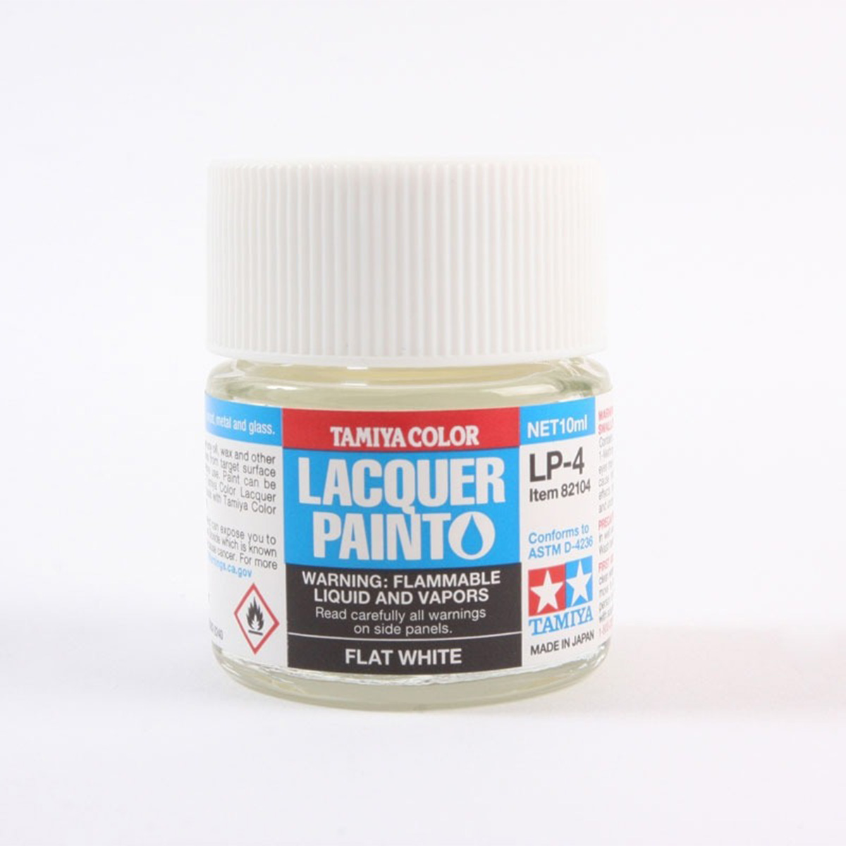 Tamiya Lacquer Paint 82104 LP-4 LP4 Flat White
