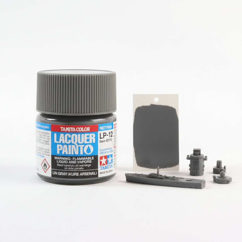 Tamiya Lacquer Paint 82112 LP-12 LP12 IJN Gray Kure Arsenal