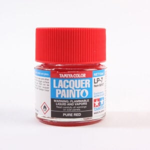 Tamiya Lacquer Paint 82107 LP-7 LP7 Pure Red