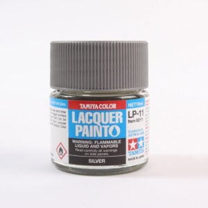 Tamiya Lacquer Paint 82111 LP-11 LP11 Silver