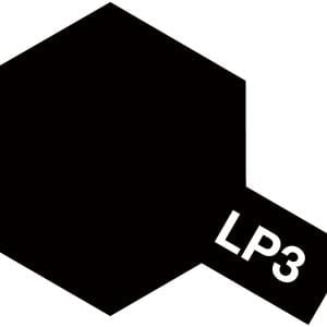 Tamiya Lacquer Paint 82103 LP-3 Flat black