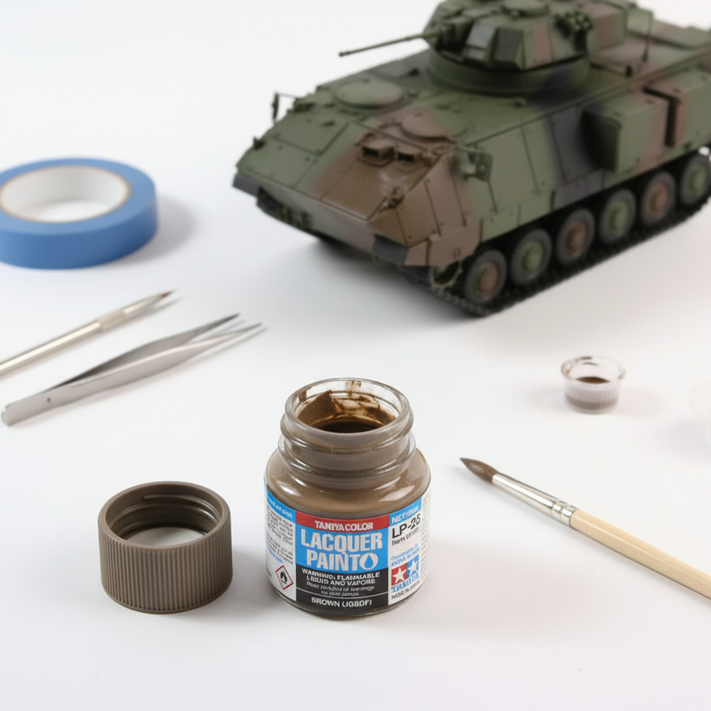 Tamiya Lacquer Paint 82125 LP-25 LP25 Brown JGSDF