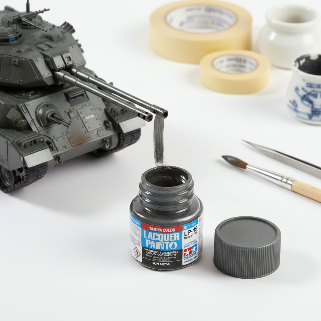 Tamiya Lacquer Paint 82119 LP-19 LP19 Gun Metal