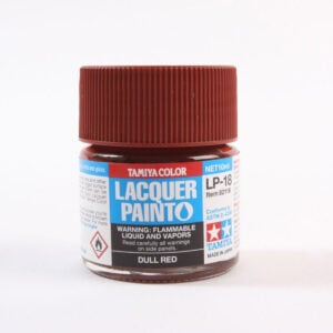 Tamiya Lacquer Paint 82118 LP-18 LP18 Dull Red