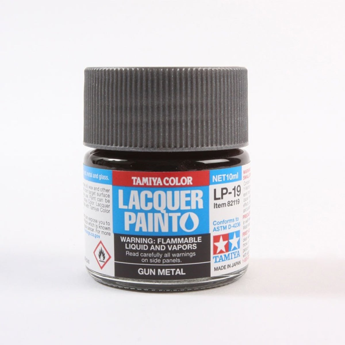 Tamiya Lacquer Paint 82119 LP-19 LP19 Gun Metal