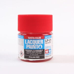 Tamiya Lacquer Paint 82121 LP-21 LP21 Italian Red