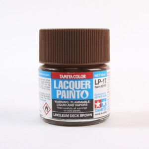 Tamiya Lacquer Paint 82117 LP-17 LP17 Linoleum Deck Brown