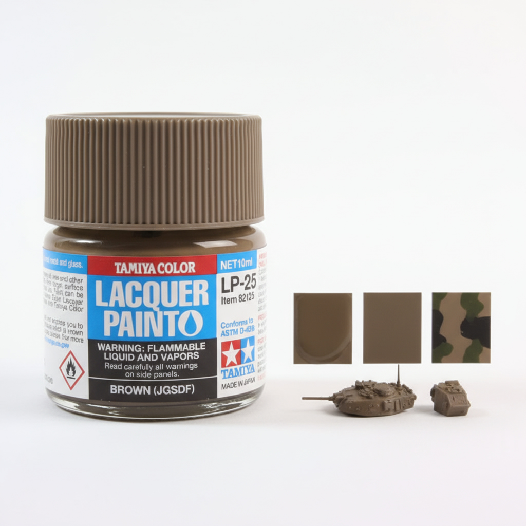 Tamiya Lacquer Paint 82125 LP-25 LP25 Brown JGSDF