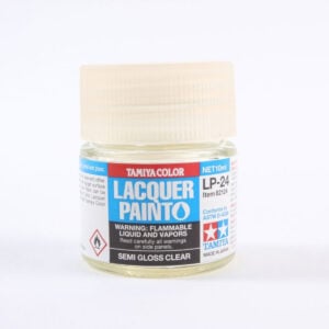 Tamiya Lacquer Paint 82124 LP-24 LP24 Semi Gloss Clear