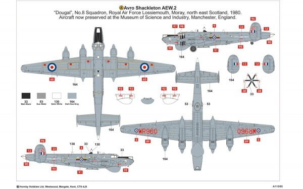 Airfix Avro Shackleton AEW 2 1-72 11005